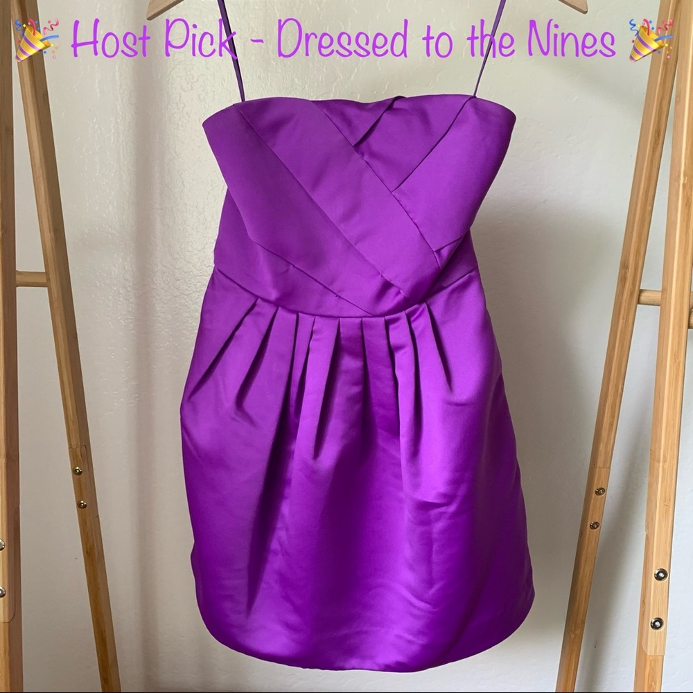 Armani Exchange Pleated Strapless Dress - size 2